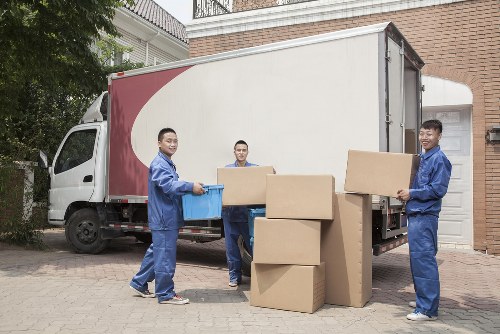 Office removals planning in Collierswood with boxed workspace equipment