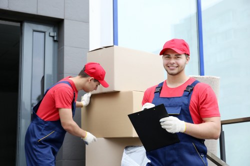Secure transport of office equipment during a Collierswood relocation