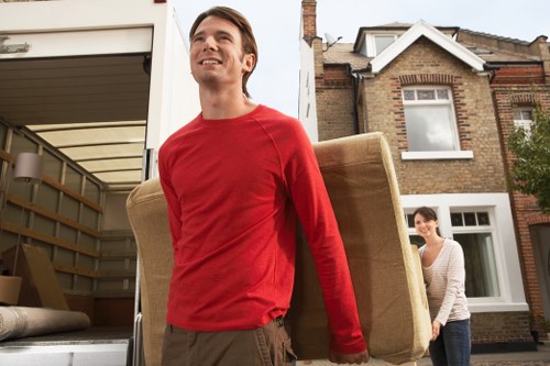 Secure mobile self storage unit for a Collierswood business